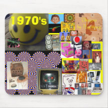 1970's Collage Mousepad