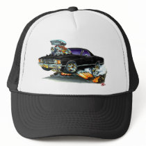 1971-72 El Camino Black Truck Mesh Hat