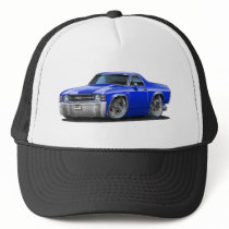 1971-72 El Camino Blue Truck Hats