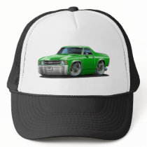 1971-72 El Camino Green Truck Mesh Hat