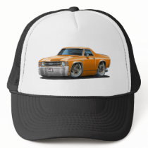 1971-72 El Camino Orange Truck Mesh Hat