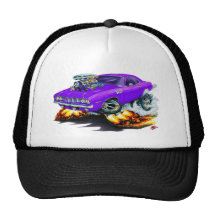 1971-73 Cuda Purple Car Trucker Hat