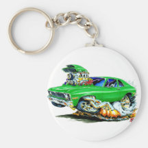1971-74 Nova Green Car Key Chain