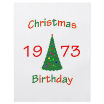 1973 Christmas Birthday
