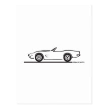 1973 Corvette Convertible Postcards