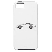 1974 1975 1976 1978 Chevrolet Corvette Hard Top T iPhone 5 Cover