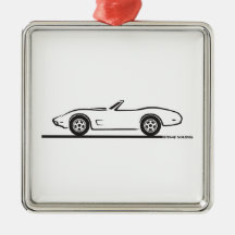 1974 - 1977 Corvette Convertible Ornament