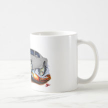 1974-76 Trans Am Grey Car Coffee Mugs