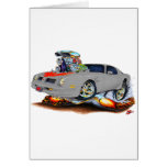 1974-76 Trans Am Grey-Red Car Greeting Cards