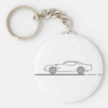 1974-78 Trans Am Grey Car Key Chains