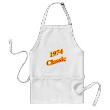 1974 Classic Red Apron