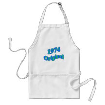 1974 Original Blue Green Aprons