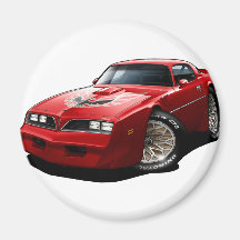 1977-78 Trans Am Red Fridge Magnets