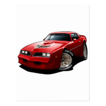 1977-78 Trans Am Red Post Cards
