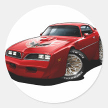 1977-78 Trans Am Red Sticker