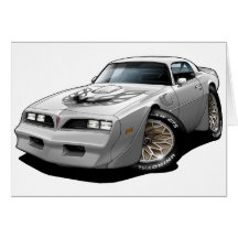 1977-78 Trans Am White Greeting Cards