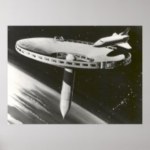 1977 NASA Space Station Concept Posters