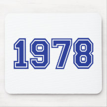 1978 Birthday Mouse Pad