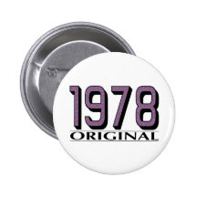 1978 Original Buttons