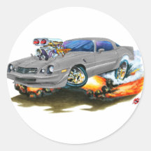 1979-81 Camaro Z28 Grey Car Sticker
