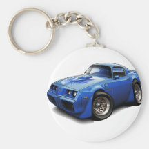 1979-81 Trans Am Blue Car Key Chains