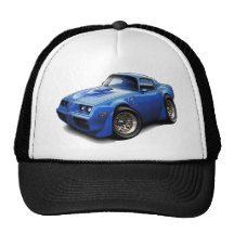 1979-81 Trans Am Blue Car Trucker Hat