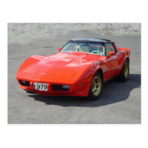 1979 Classic Cars Post Cards