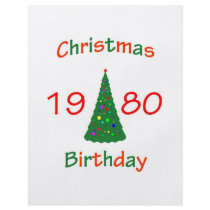 1980 Christmas Birthday