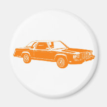 1980's American cars Refrigerator Magnet