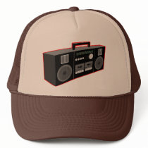 1980s Boombox Mesh Hats