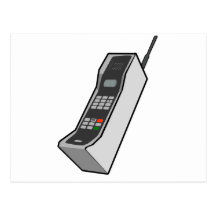 1980s Cellphone Post Cards
