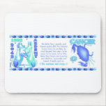 1982 2042 Chinese zodiac water dog born Cancer Mousepads