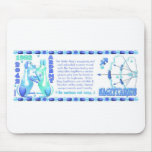 1982 Chinese zodiac water dog born in Sagittarius Mouse Pad