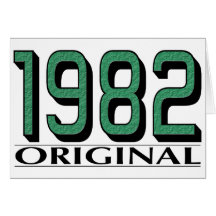 1982 Original Card