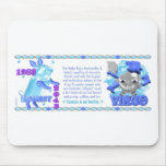 1983 2043 Water Pig born in Virgo by Valxart Mousepad