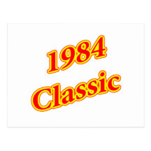 1984 Classic Red Post Cards