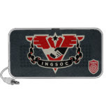 1984 INGSOC Thought Police Doodle Portable Speakers
