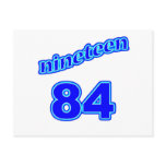 1984 Nineteen 84 Post Card