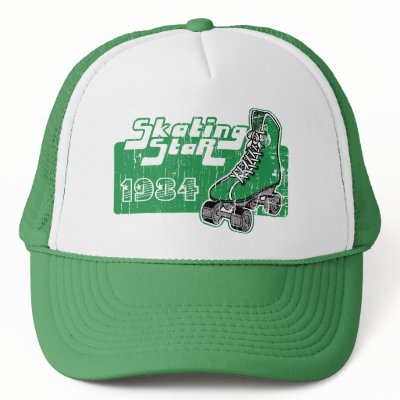 1984 Skating Star Trucker Hat by ruderetro