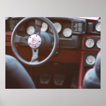 1987 Mustang GT Cobra Poster