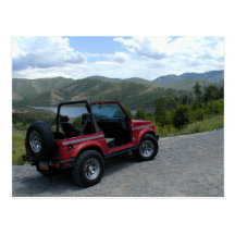 1987 Suzuki Samurai Postcard