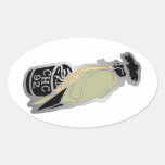 1992 Los Banos Oval Sticker