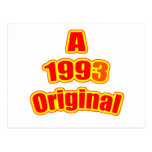 1993 Original Red Post Card