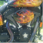 1999 FXDX SuperGlide Sport Acrylic Cut Outs