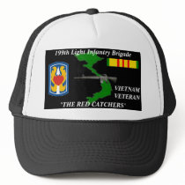 199th Light Infantry Brigade"The Red Catchers" Cap