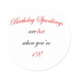 19 Birthday Spanking