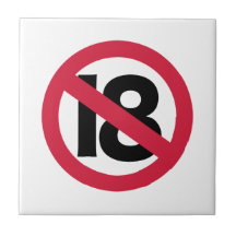 19th birthday tile