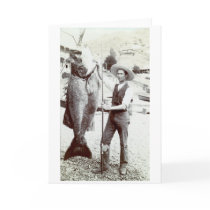 19th C. Fisherman and Goliath Grouper