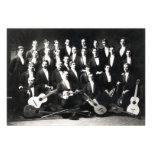 19th C Mens Musical Group Custom Invite