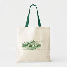 19th C. Oysters, green Bag